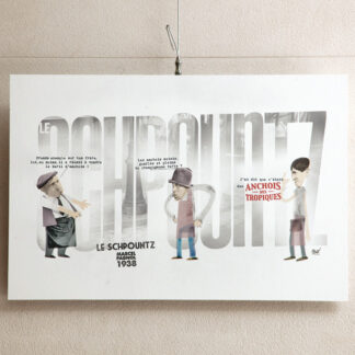 "Le Schpountz" affiche Marcel Pagnol par Matk